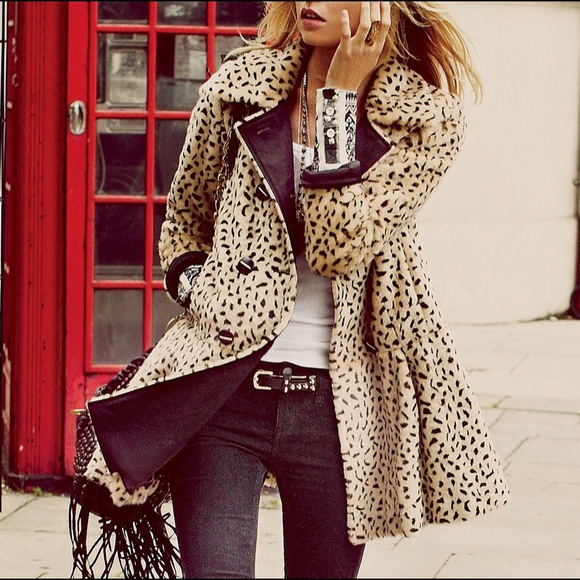 Faux Fur Leopard Print 